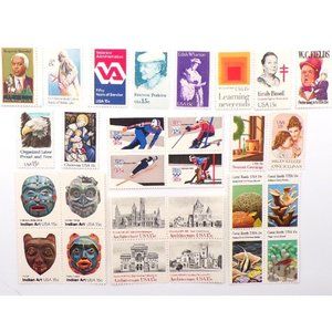 1980 United States Commemorative Stamp Year Set